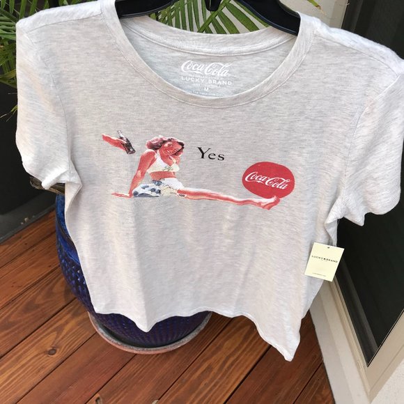 Lucky Brand Coca Cola Logo Tee - XS - Picture 6 of 7